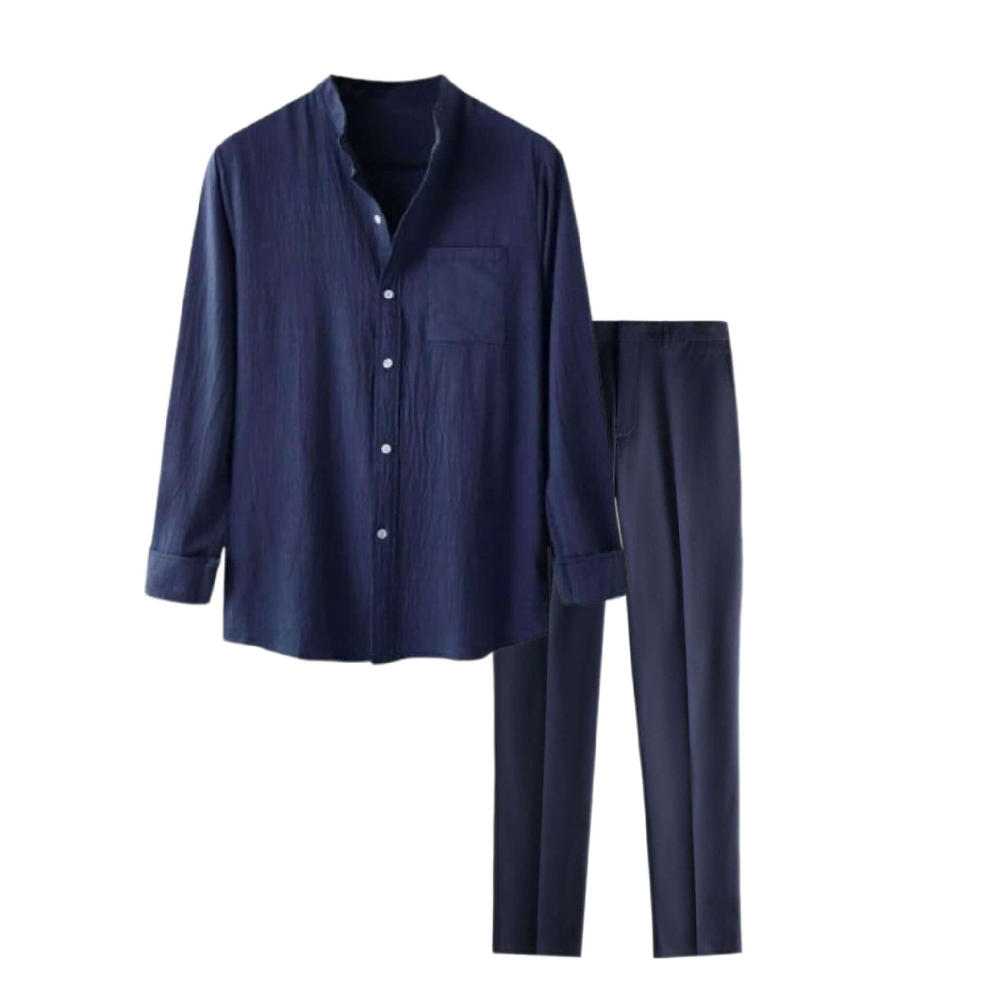 Deep Blue Set – Stylish Two-Piece for Effortless Everyday Glam – Melo