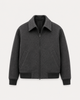 Regular Fit Wool Blend Jacket