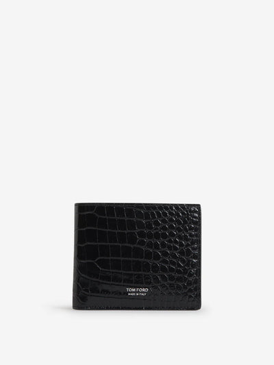 Tom Ford Cartera Piel Croco