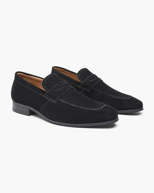 Melo Suede Penny Loafers