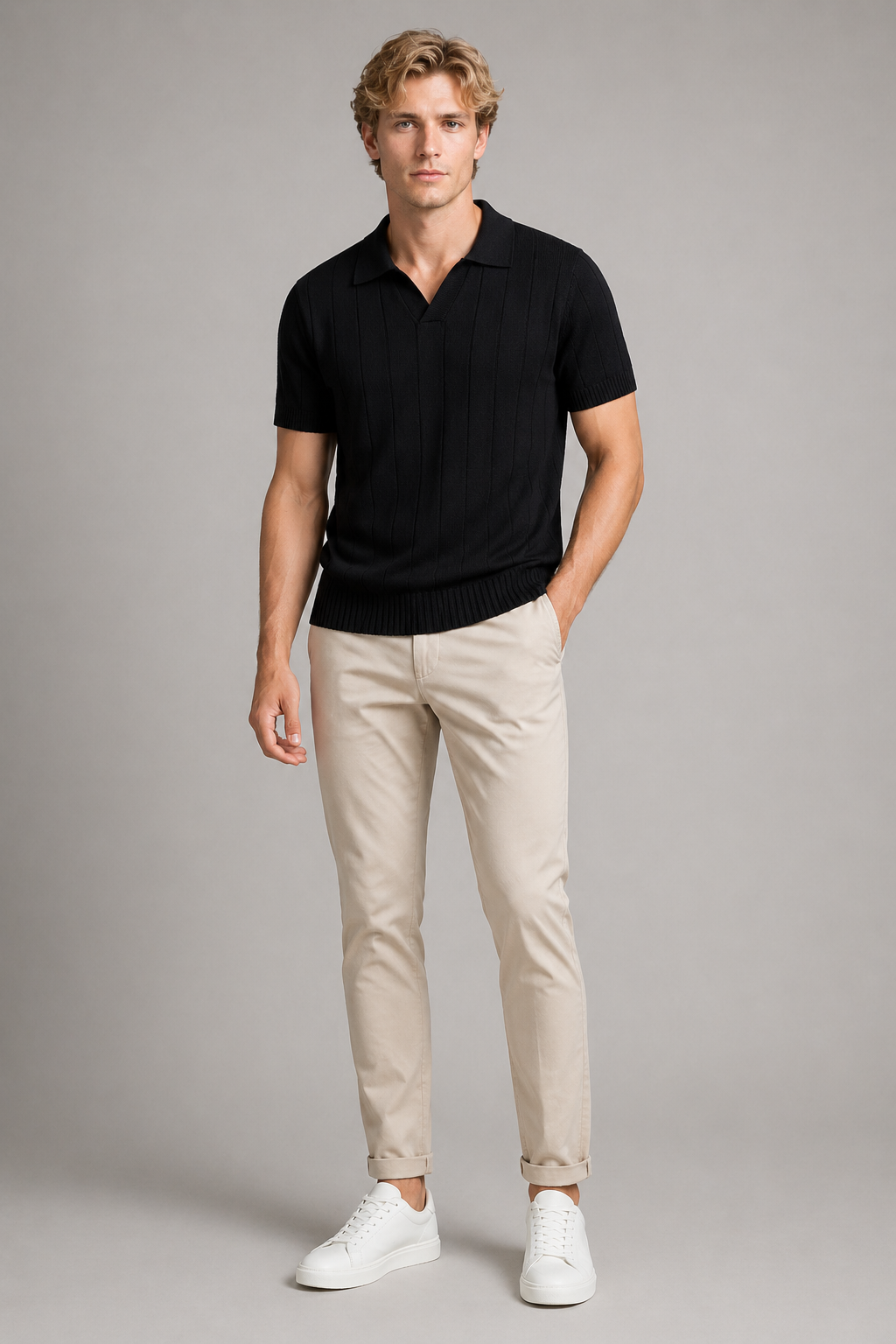 Elite Knit Polo Shirt