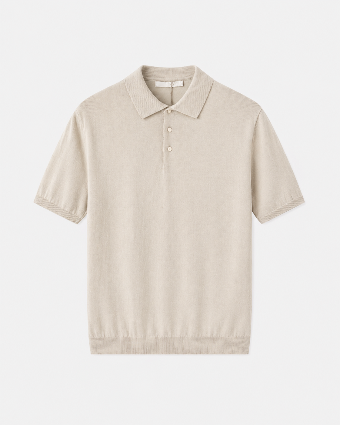 Soft Ash Textured Polo