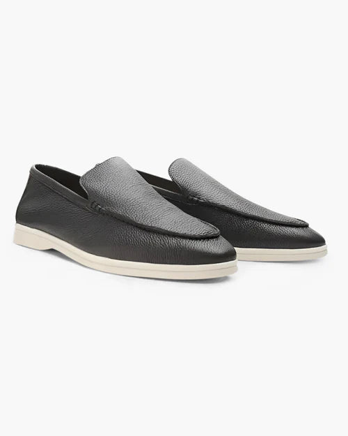 Melo Cowhide Leather Loafers