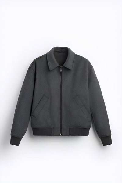 Regular Fit Wool Blend Jacket