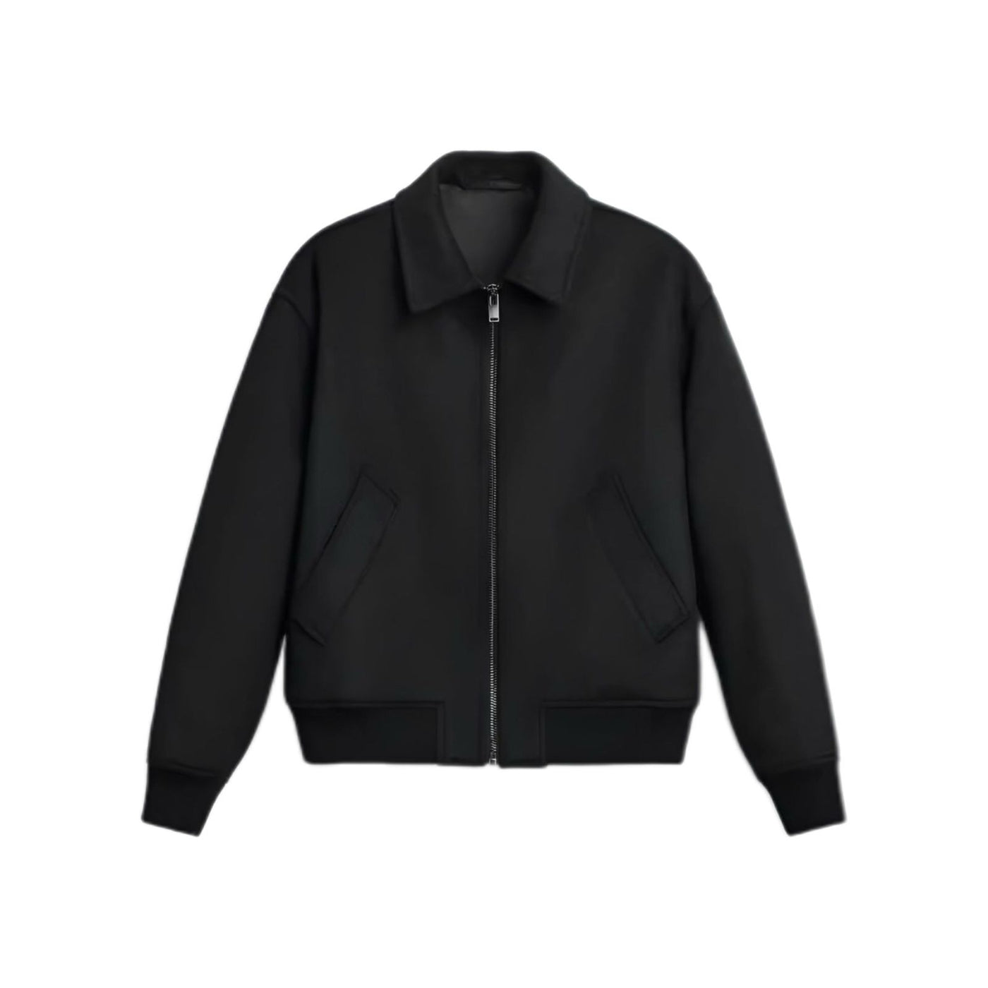 Regular Fit Wool Blend Jacket
