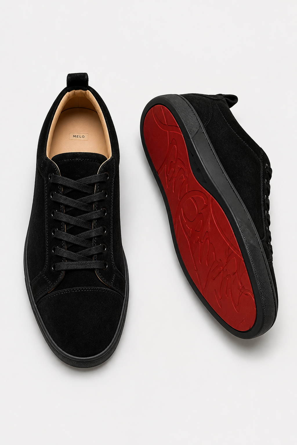 Black Louis Junior Trainers