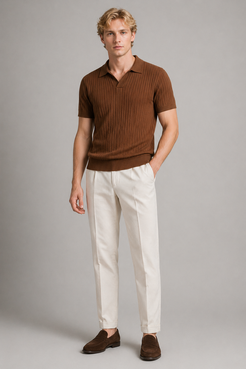 Elite Knit Polo Shirt