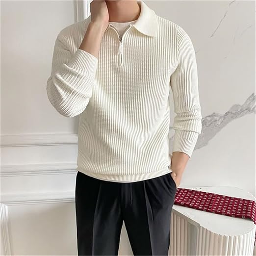 Knit Quarter Zip Sweater