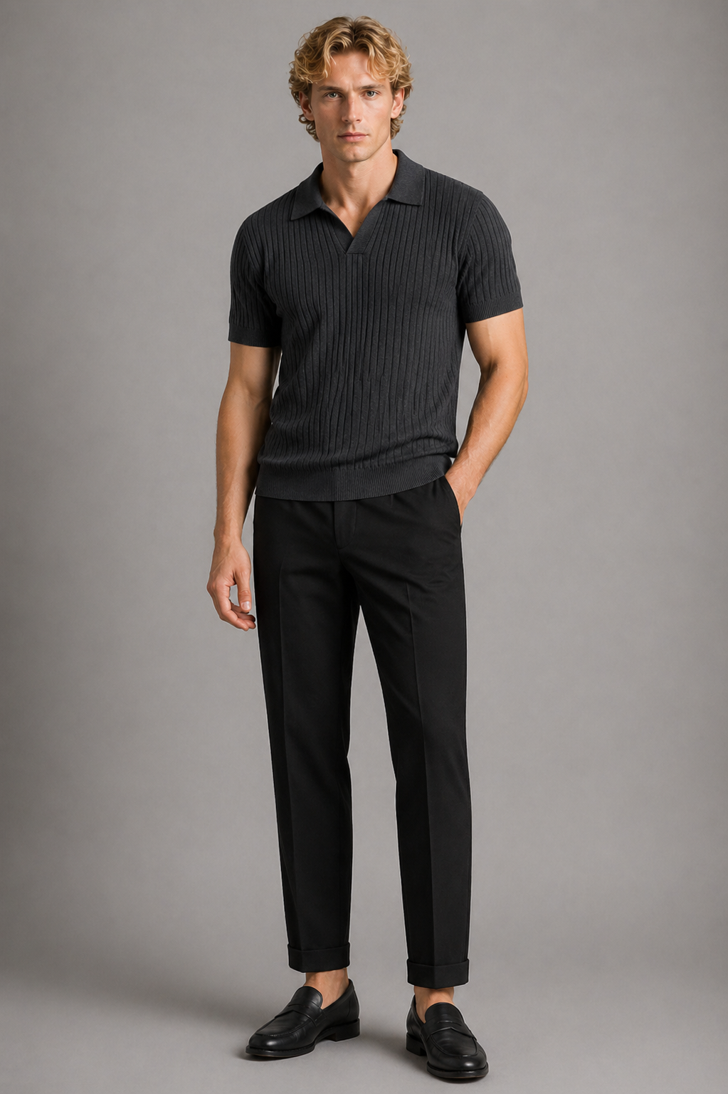Elite Knit Polo Shirt