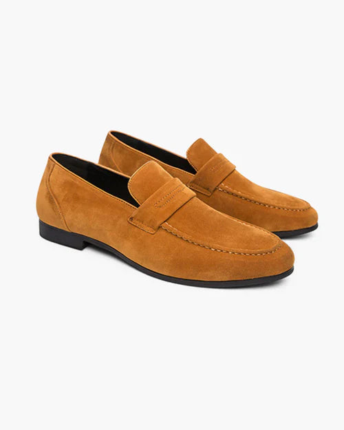 Melo Suede Penny Loafers
