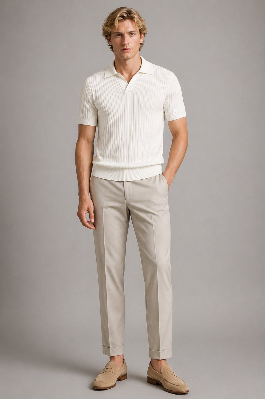 Elite Knit Polo Shirt