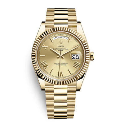 Silver Crest Timepiece