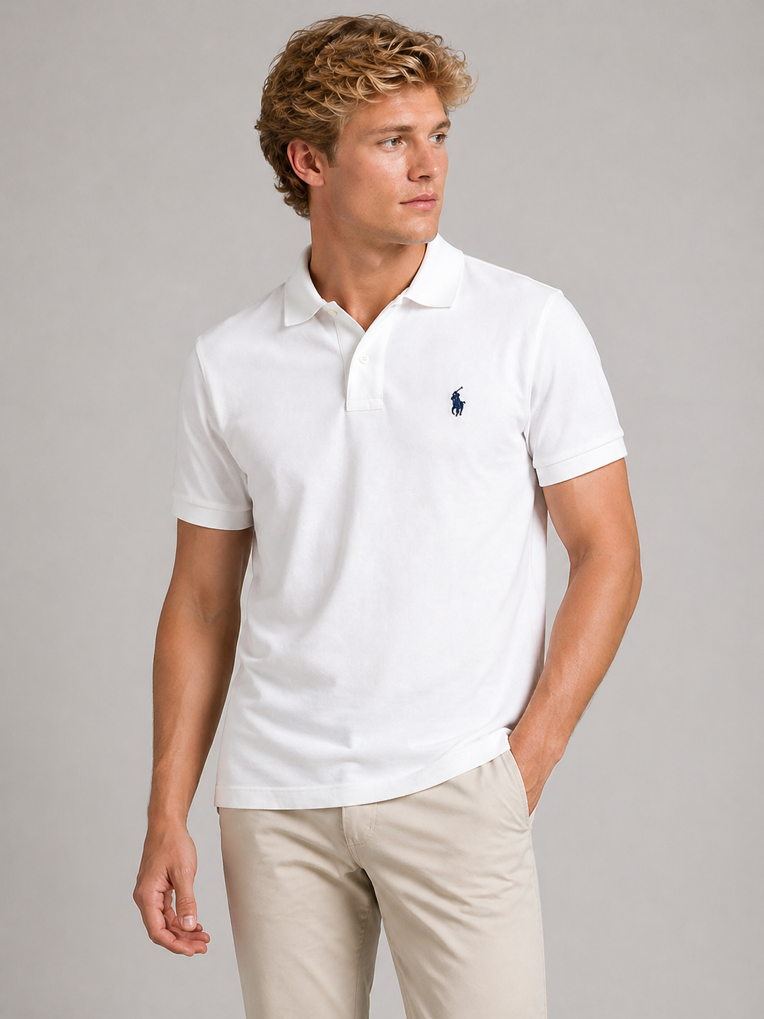 Polo Pony-embroidered polo shirt