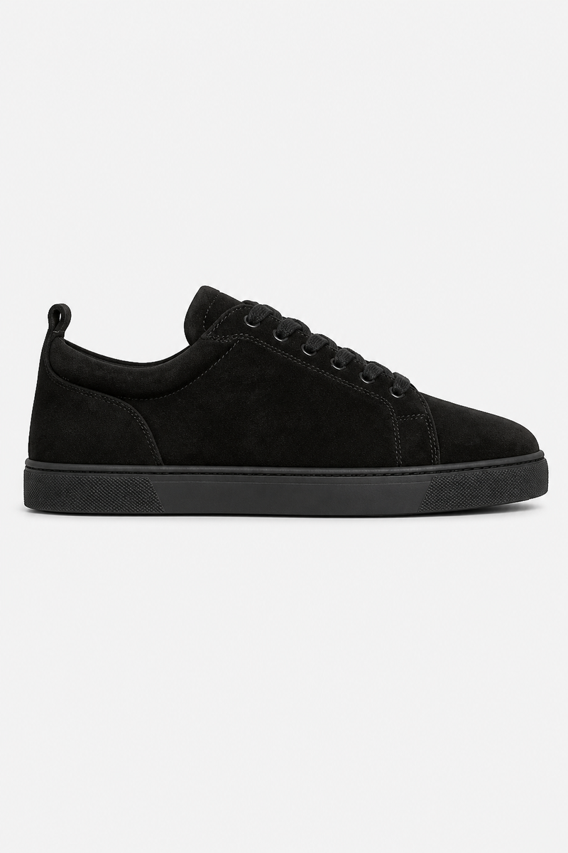 Black Louis Junior Trainers