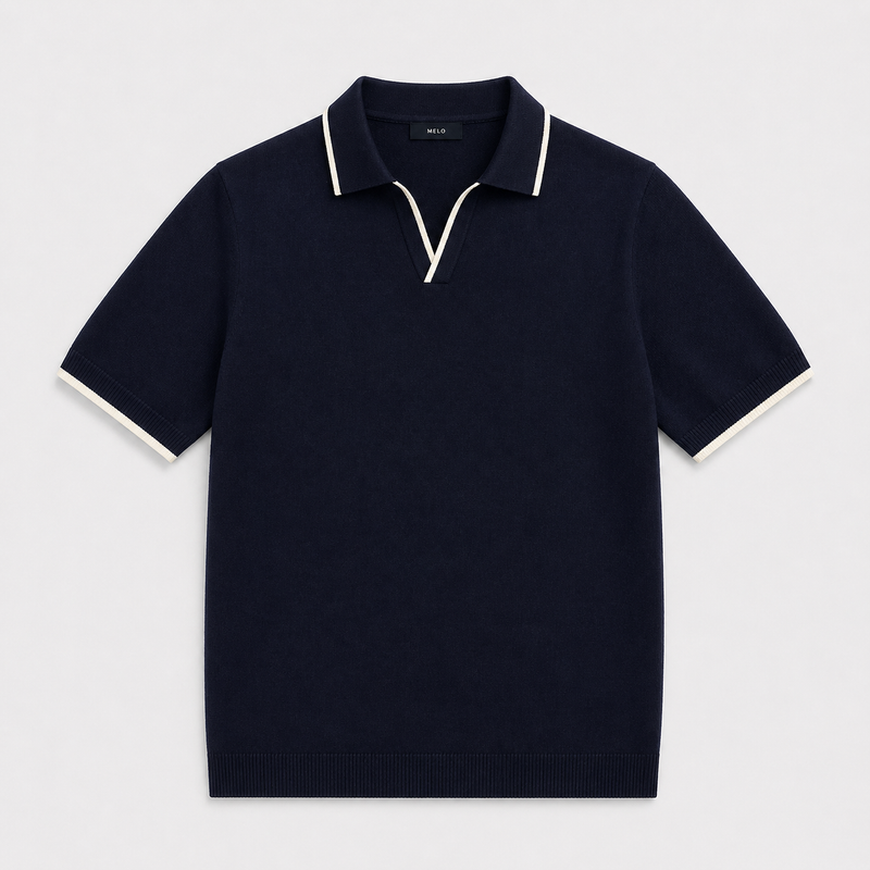Navy Edge Polo