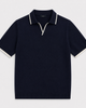 Navy Edge Polo