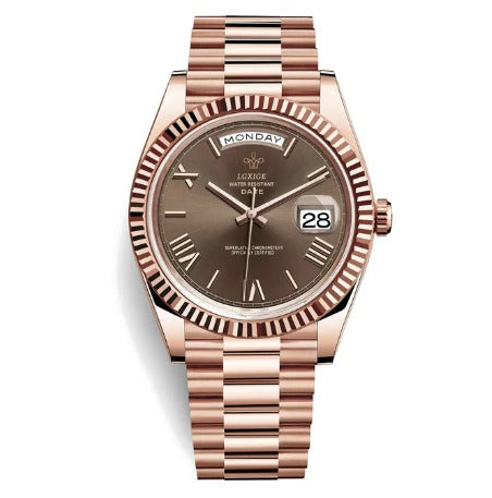 Silver Crest Timepiece