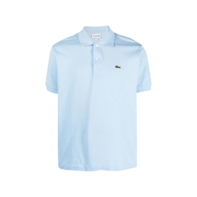 logo-patch polo shirt