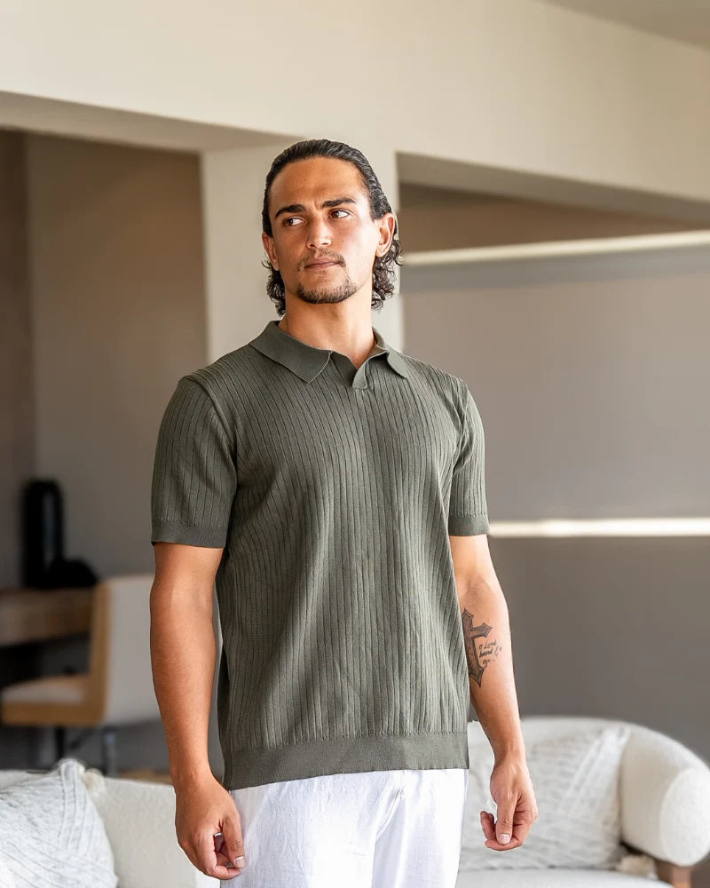 Elite Knit Polo Shirt