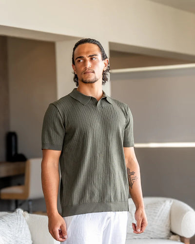 Elite Knit Polo Shirt