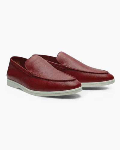 Melo Cowhide Leather Loafers
