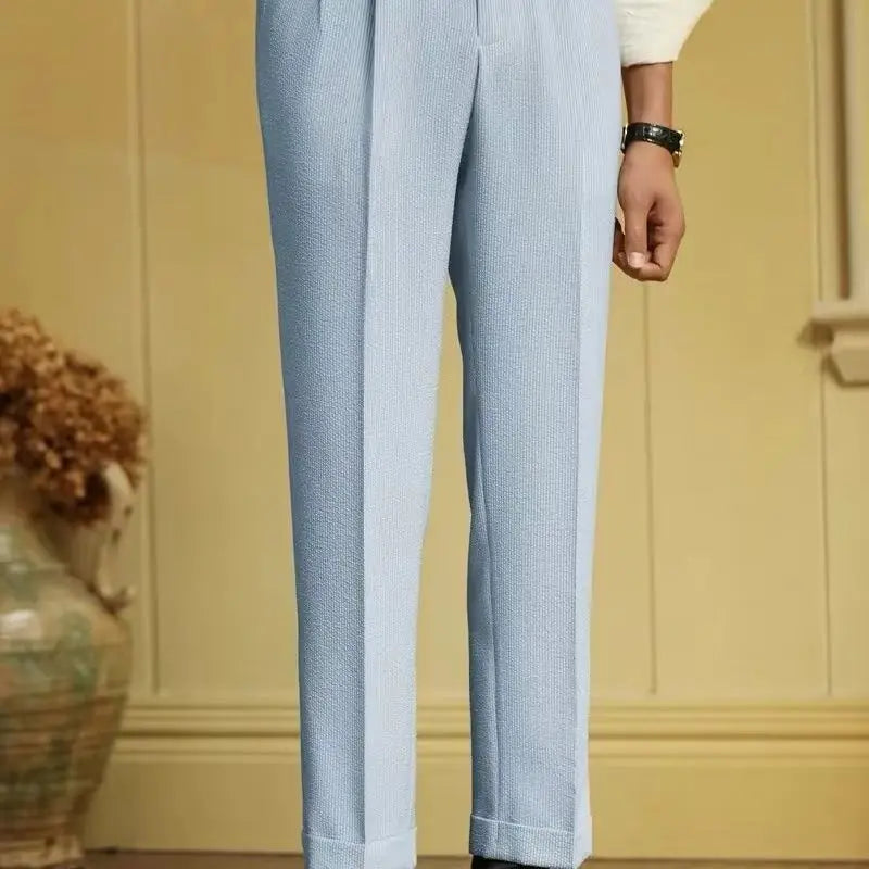 Melo Italian Stripe Suit Pants