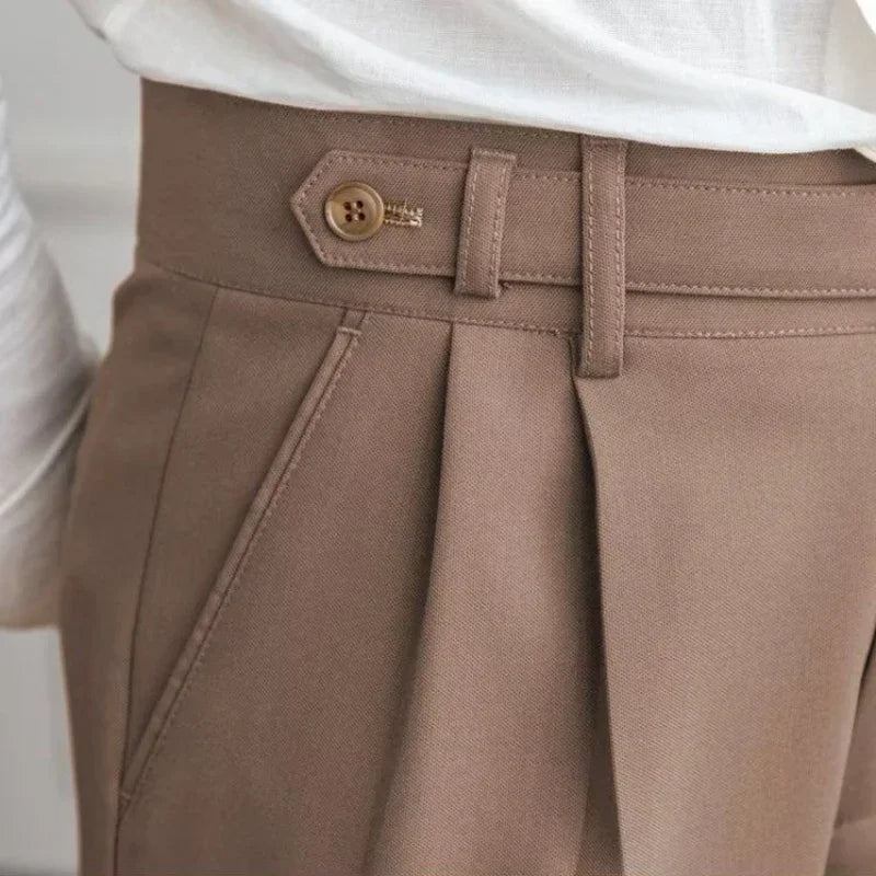 Melo Suits Pants Fluid Khaki