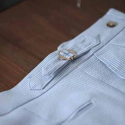 Melo Italian Stripe Suit Pants