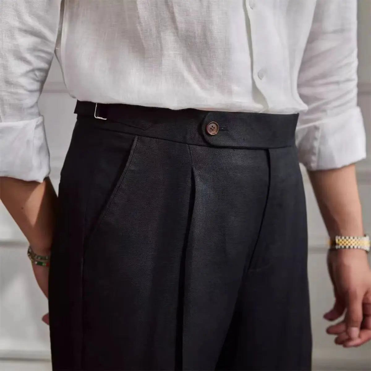 Melo Linen Naples Pants