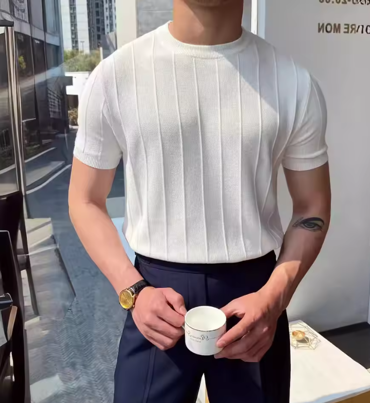 Knitted T-shirt