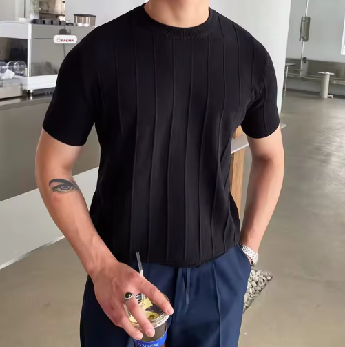 Knitted T-shirt
