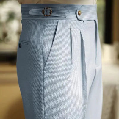 Melo Italian Stripe Suit Pants