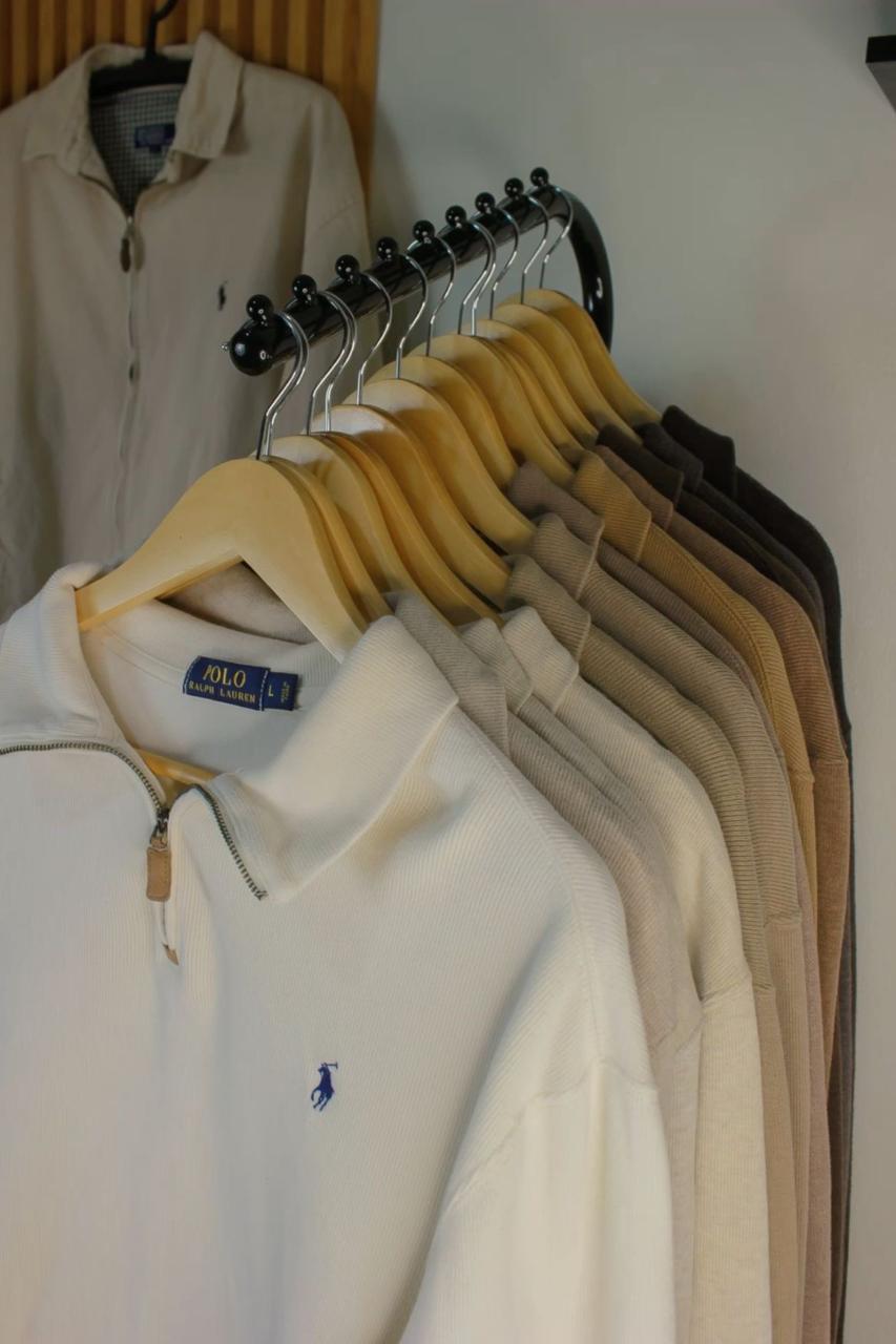 Mesh-knit Cotton Quarter-Zip