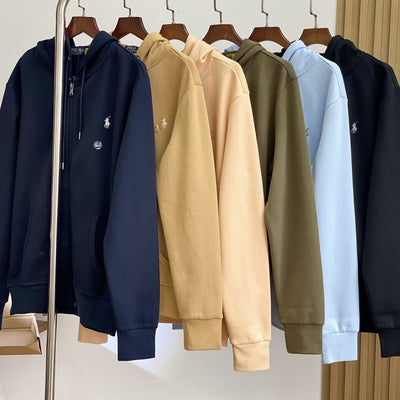 Double-Knit Full-Zip Hoodie