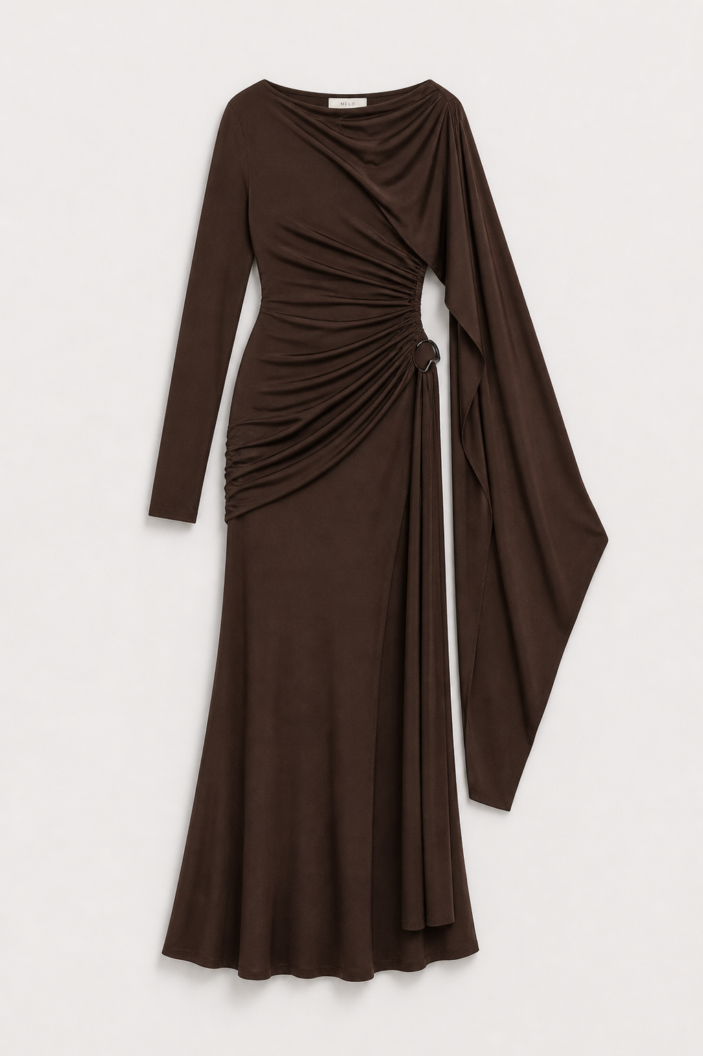 Asymmetric Flow Dress