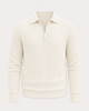 Knit Quarter Zip Sweater