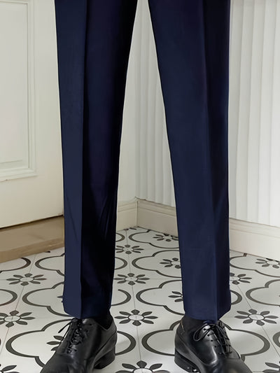 Melo Premium Pleated Naples Suit Trousers