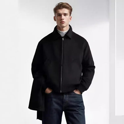 Regular Fit Wool Blend Jacket