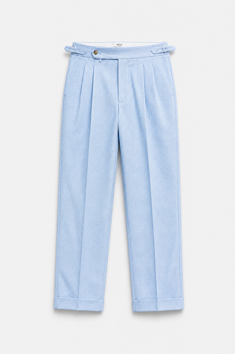 Melo Italian Stripe Suit Pants