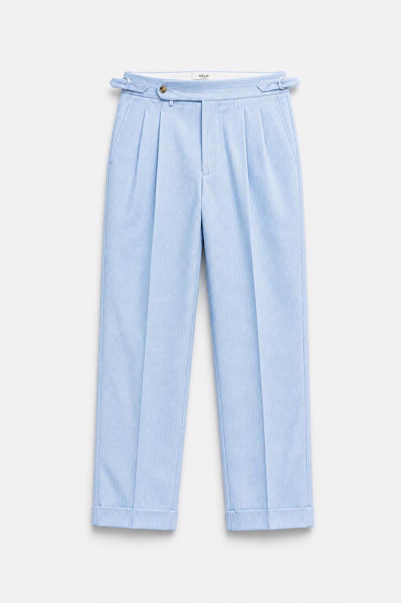 Melo Italian Stripe Suit Pants