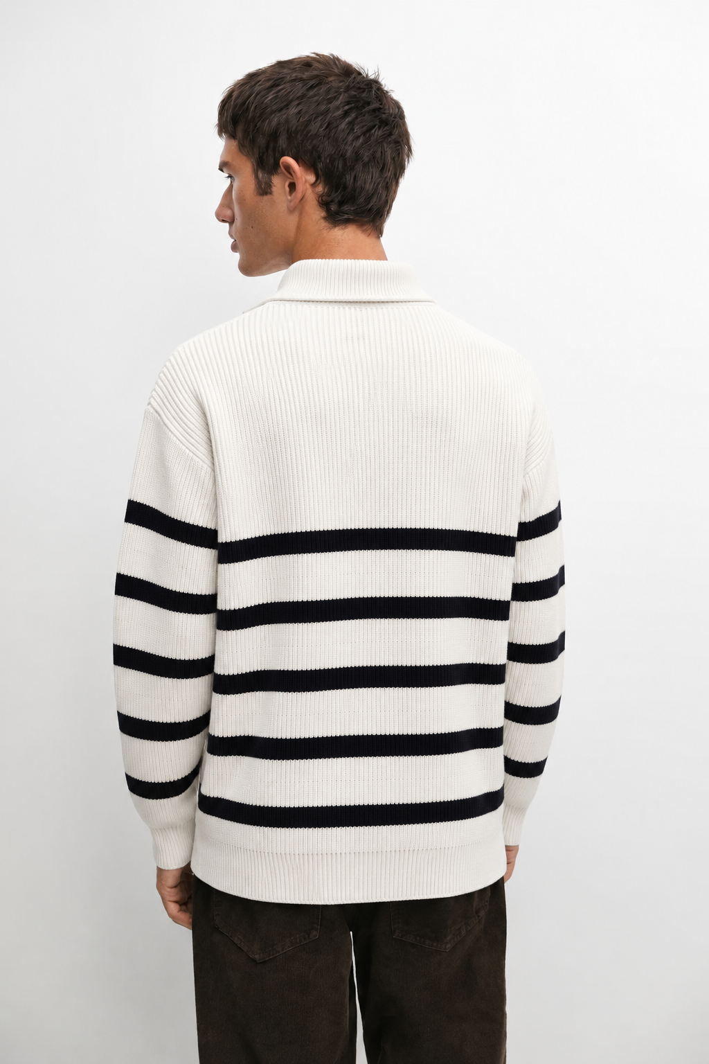 Riviera sweater rear model view