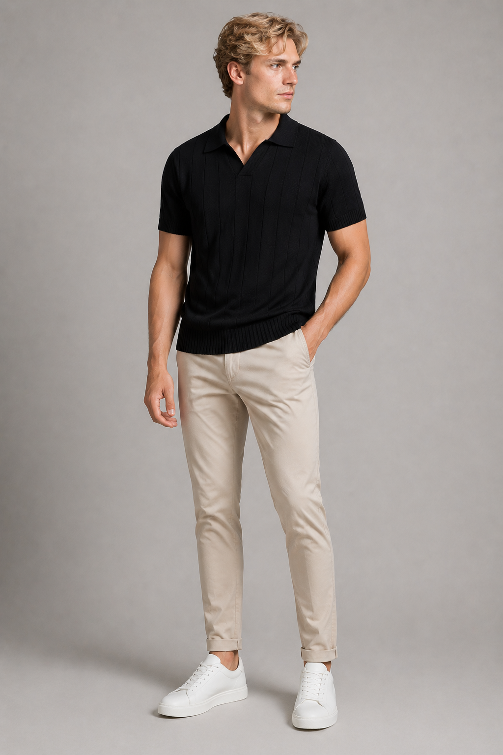 Elite Knit Polo Shirt