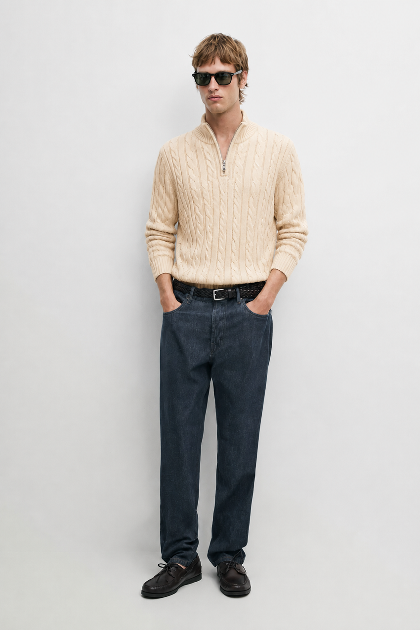 Verbier Half Zip Sweater