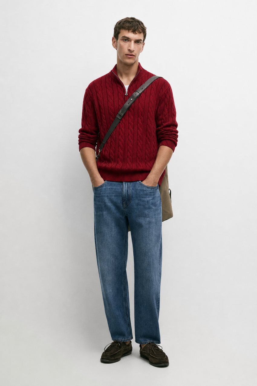 Verbier Half Zip Sweater