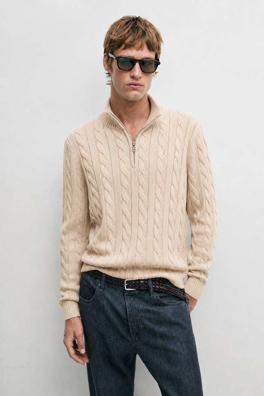Verbier Half Zip Sweater