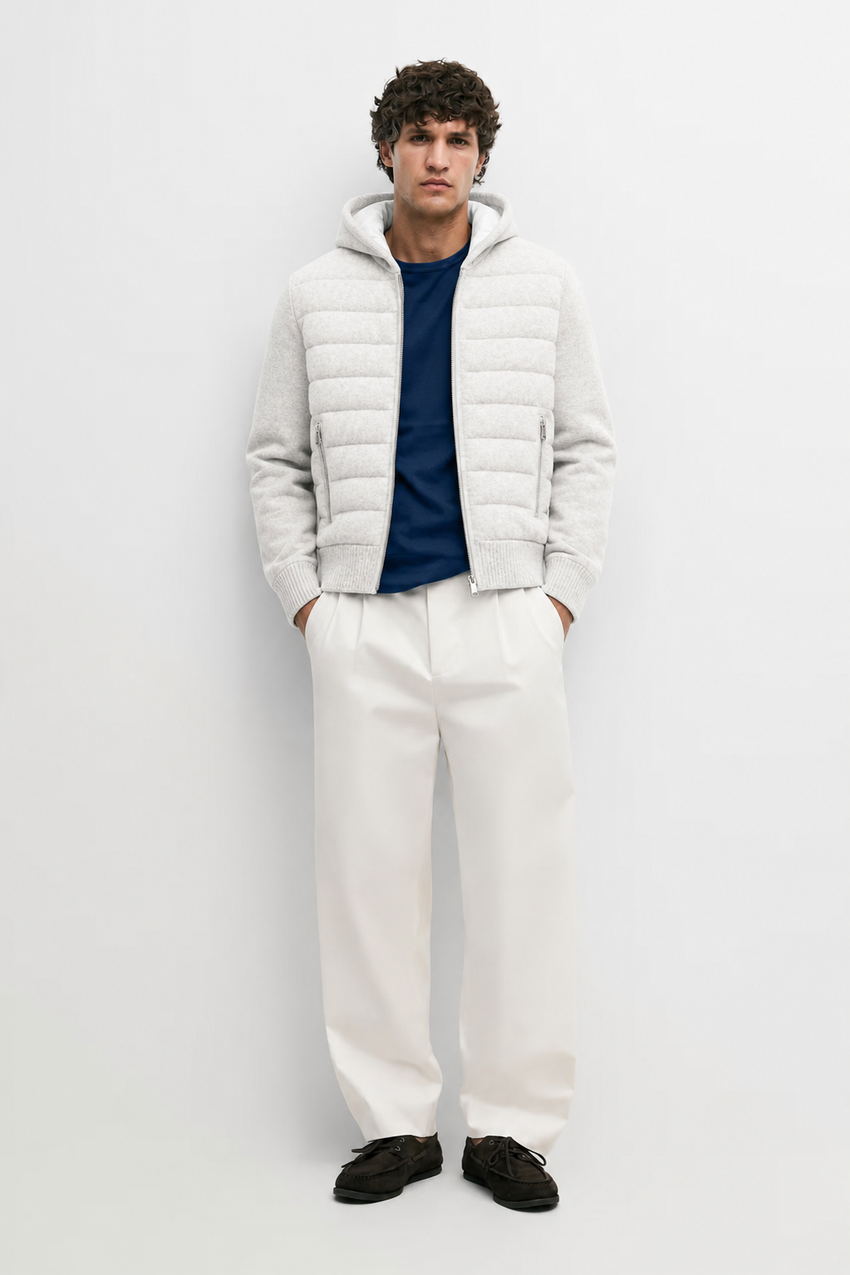 The Velino Hooded Hybrid Jacket