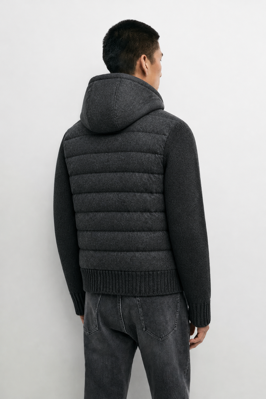 The Velino Hooded Hybrid Jacket