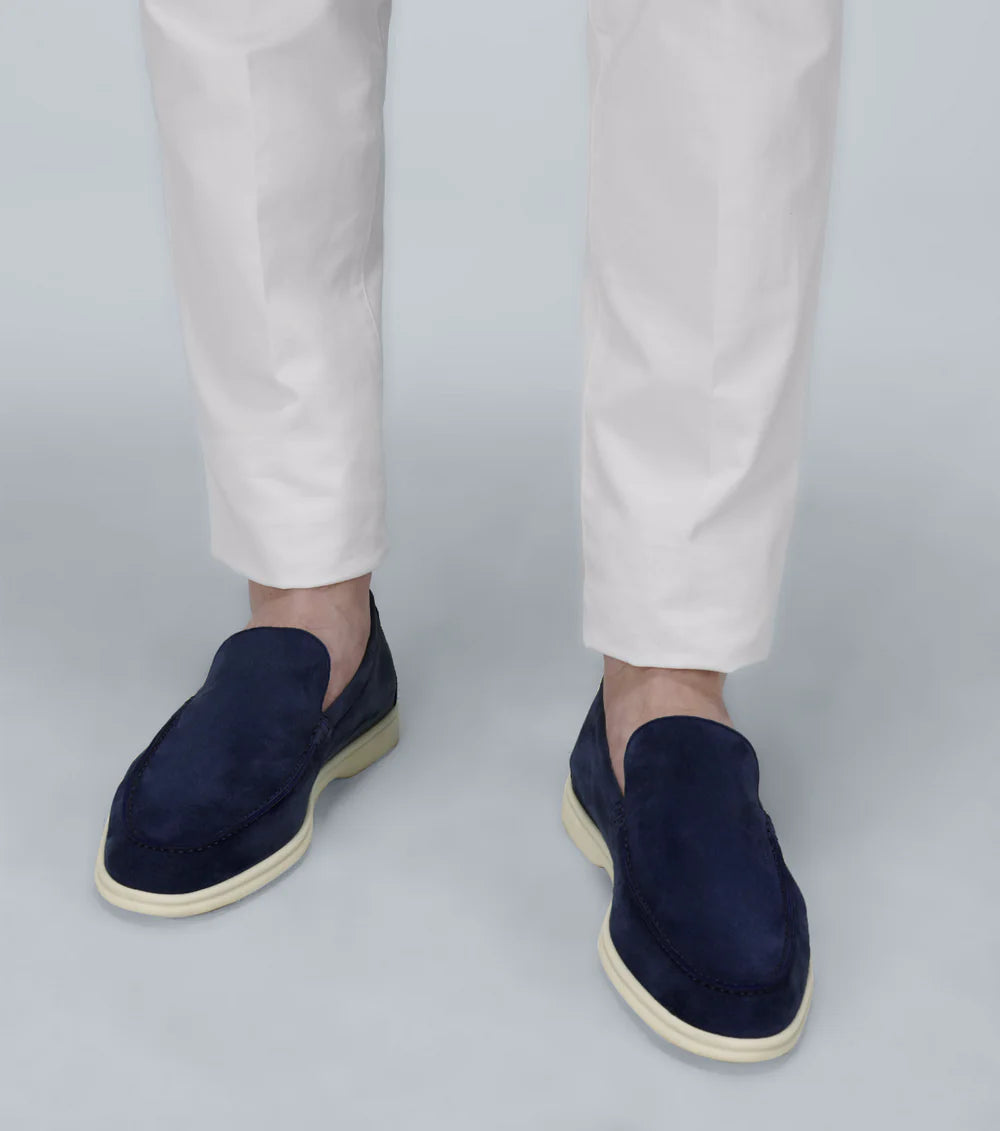 The Amalfi Loafers Navy Blue