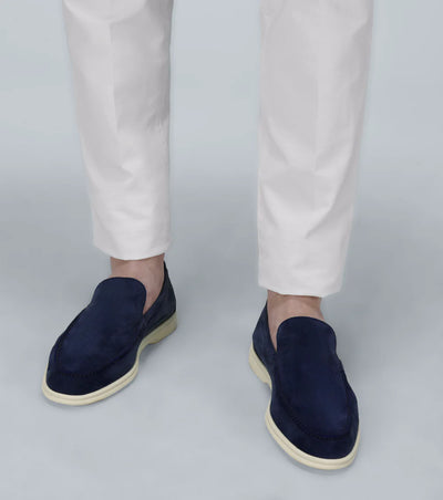 The Amalfi Loafers Navy Blue