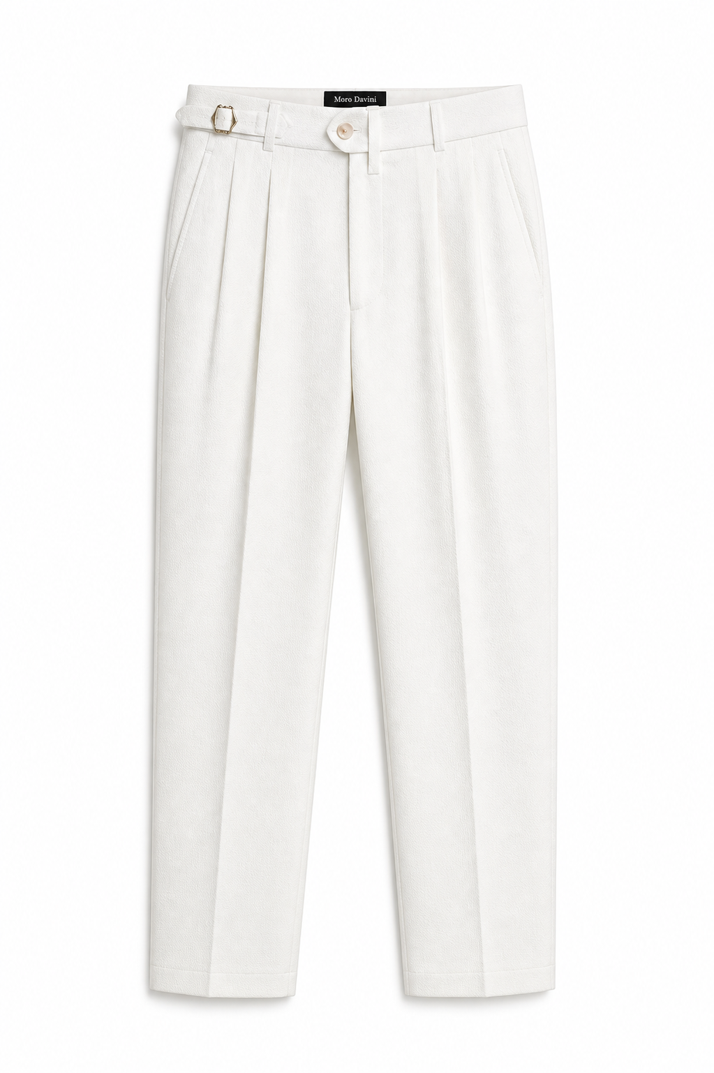 Melo Sanxian High-Waist Straight Pants